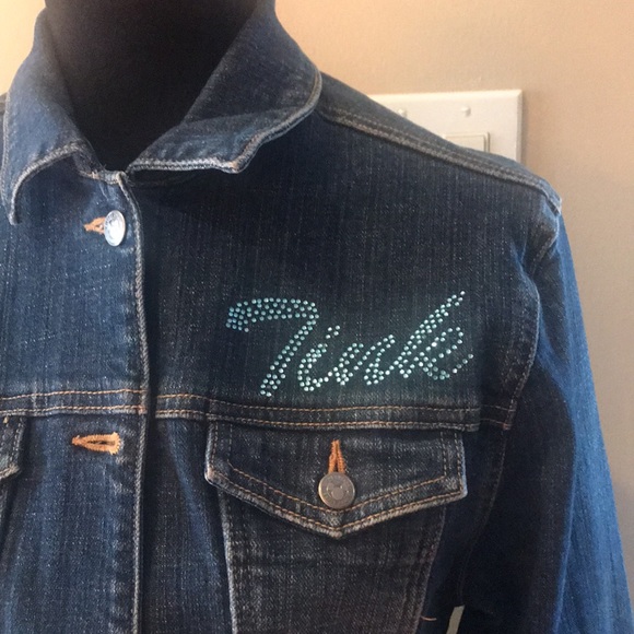 Disney Tinkerbell Jean jacket size Medium - Picture 2 of 10
